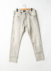 Jeans coupe droite beige TEDDY SMITH pour homme seconde vue