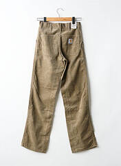 Pantalon droit beige CARHARTT pour homme seconde vue