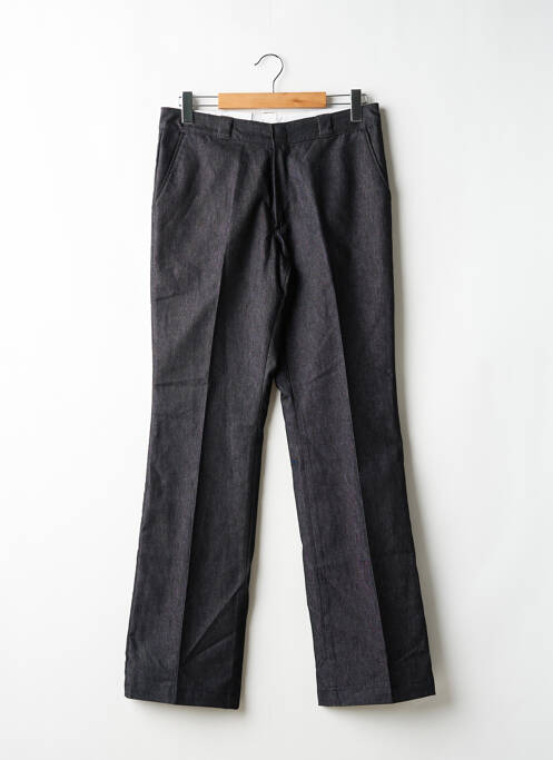 Pantalon droit fermeture zippée sous rabat avec crochet taille normale noir CARHARTT homme