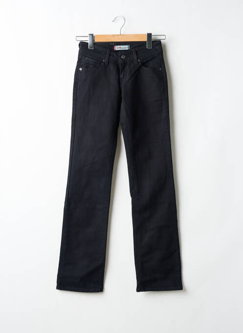 Jeans coupe droite noir LEVIS femme
