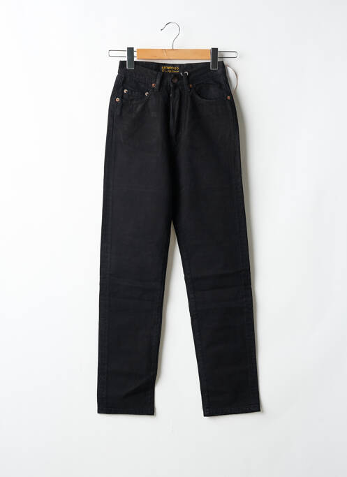 Jeans coupe droite noir REDWOOD pour femme