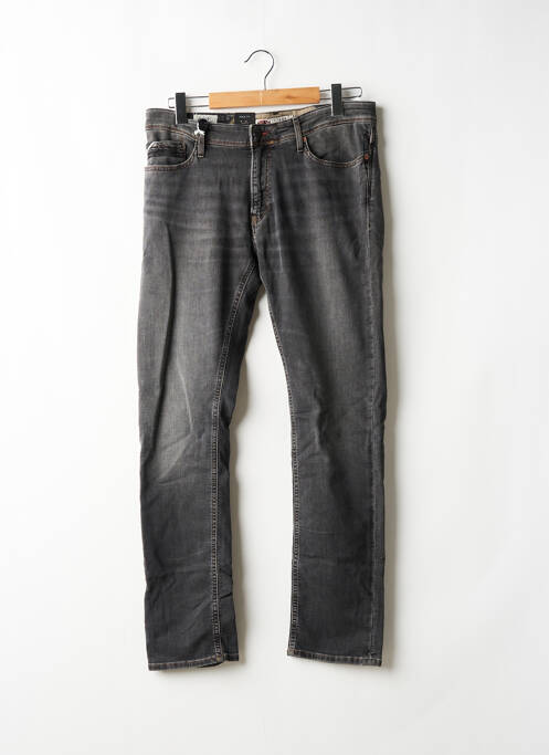 Jeans coupe slim gris TEDDY SMITH pour homme