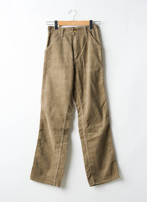 Pantalon droit beige CARHARTT pour homme