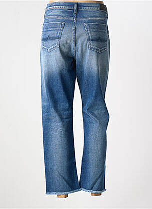 Jeans coupe droite taille haute taille haute bleu DONOVAN femme