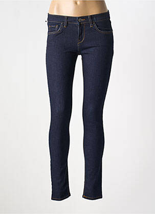 Pantalon slim poches bleu LTB femme
