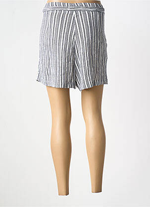 Short fermeture zippée sous rabat boutonné blanc TEDDY SMITH femme