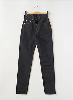 Jeans coupe droite poches noir LEVIS femme
