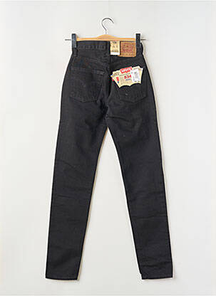Jeans coupe droite poches noir LEVI'S femme