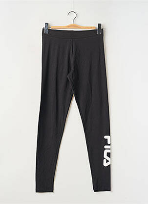 Legging sérigraphie taille élastique noir FILA fille
