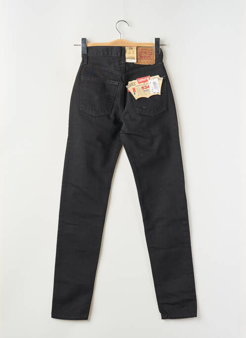 Jeans coupe droite noir LEVIS pour femme