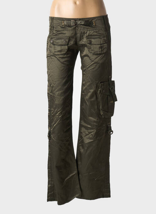 Pantalon cargo vert FREEMAN T.PORTER pour femme