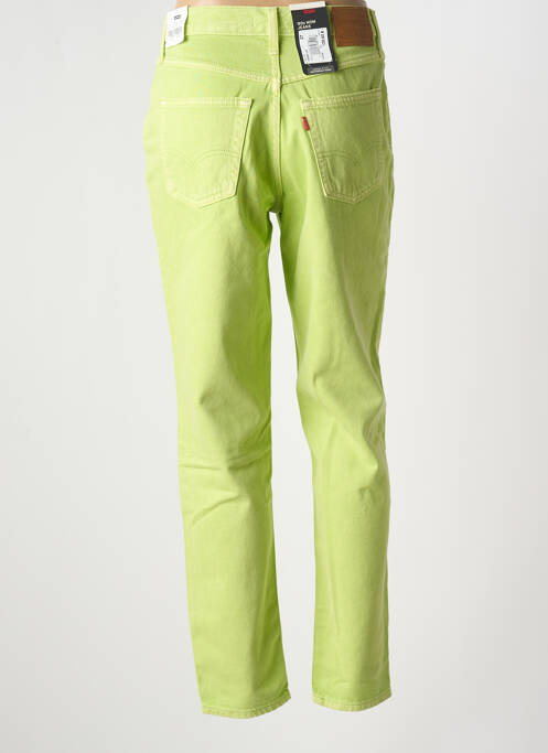 Pantalon droit vert LEVIS pour femme