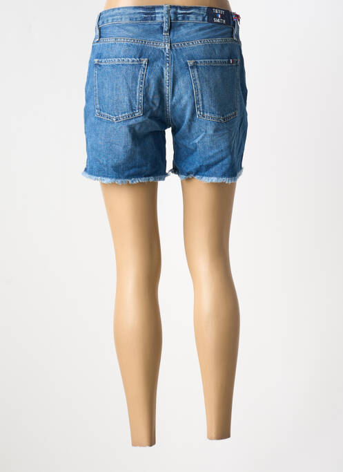 Short bleu TEDDY SMITH pour femme