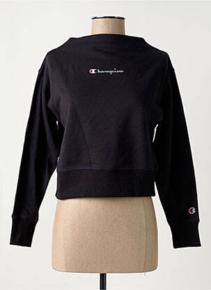 Sweat-shirt manches longues manches longues noir CHAMPION femme
