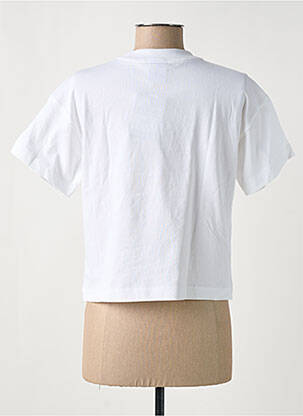 T-shirt coupe droite manches courtes blanc CHAMPION femme