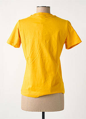 T-shirt coupe cintrée manches courtes jaune CHAMPION femme