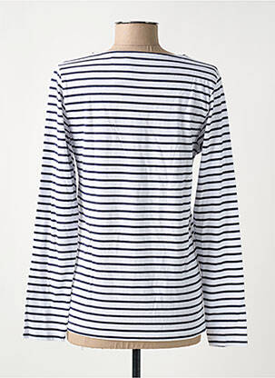 T-shirt manches longues manches longues bleu BREIZH ANGEL femme