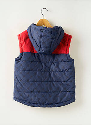 Doudoune finition intérieure doublée a capuche bleu FILA garçon