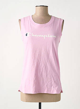 Débardeur rose CHAMPION pour femme