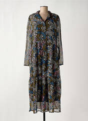 Robe longue noir ICHI pour femme seconde vue