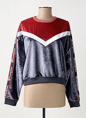 Sweat-shirt bleu CHAMPION pour femme