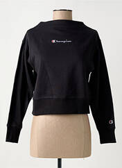 Sweat-shirt noir CHAMPION pour femme seconde vue