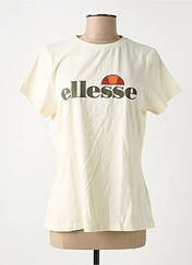 T-shirt jaune ELLESSE pour femme seconde vue