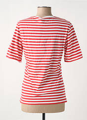 T-shirt rouge NA-KD pour femme seconde vue