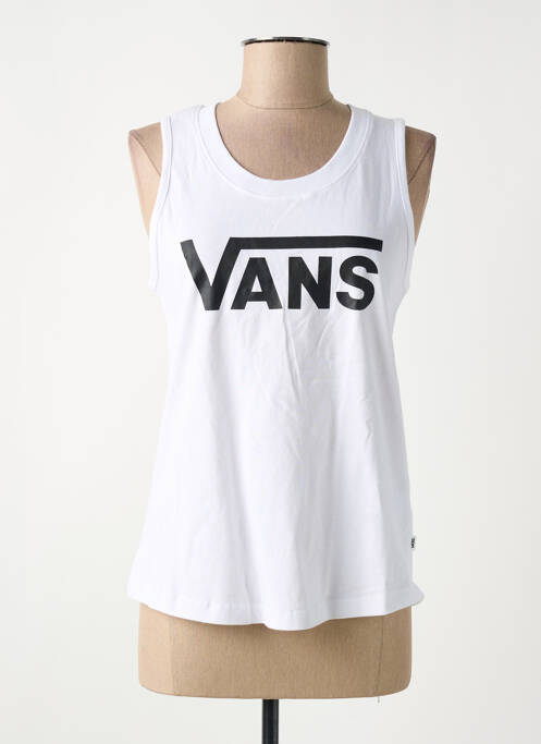 Débardeur blanc VANS femme