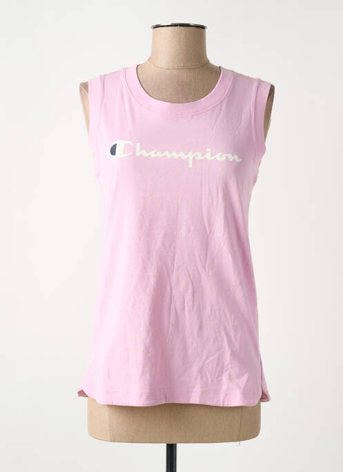 Débardeur rose CHAMPION pour femme