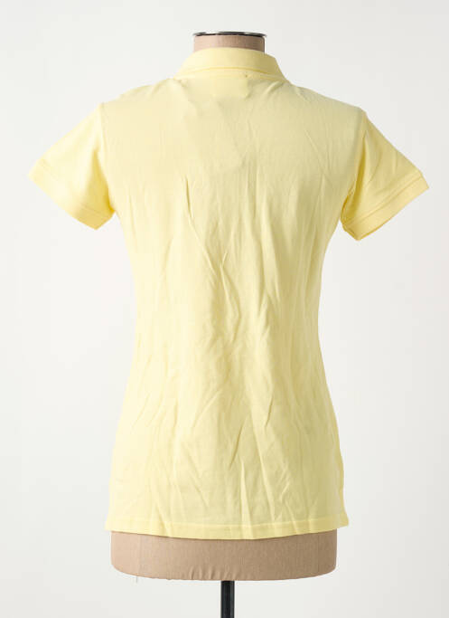Polo jaune TEDDY SMITH pour femme