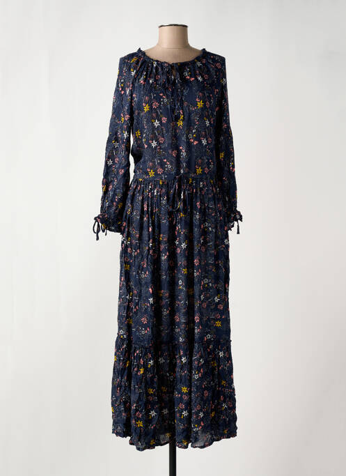 Robe longue bleu TEDDY SMITH pour femme