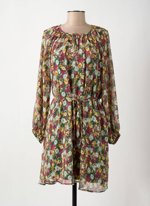 Robe mi-longue vert LA PETITE ETOILE pour femme