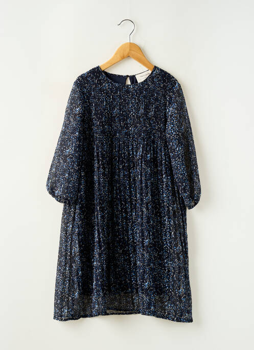 Robe mi-longue bleu TEDDY SMITH pour fille