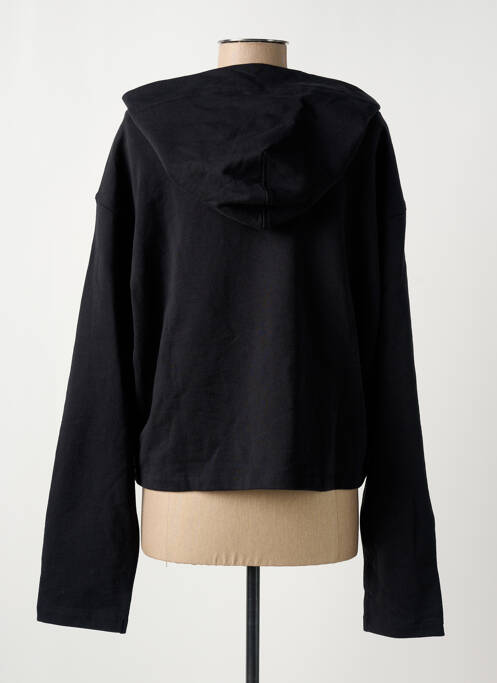 Sweat-shirt à capuche noir ADIDAS pour femme