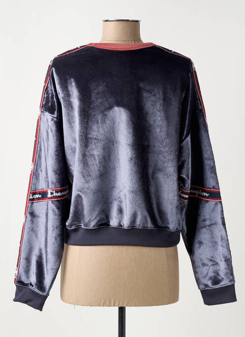 Sweat-shirt bleu CHAMPION pour femme