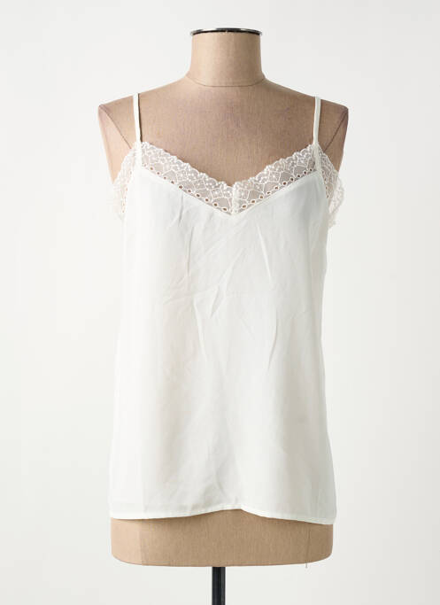 Top blanc GRACE & MILA pour femme