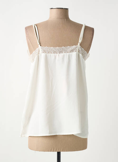 Top blanc GRACE & MILA pour femme
