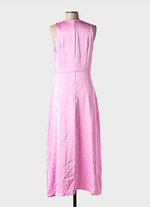 Robe longue sans manche sans manche rose MARAISLISE femme
