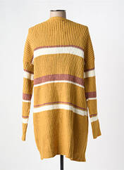 Gilet manches longues jaune V.CODE pour femme seconde vue