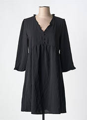Robe courte noir LILI & LALA pour femme seconde vue
