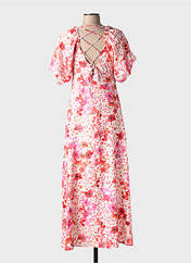 Robe longue rouge ELLI WHITE pour femme seconde vue