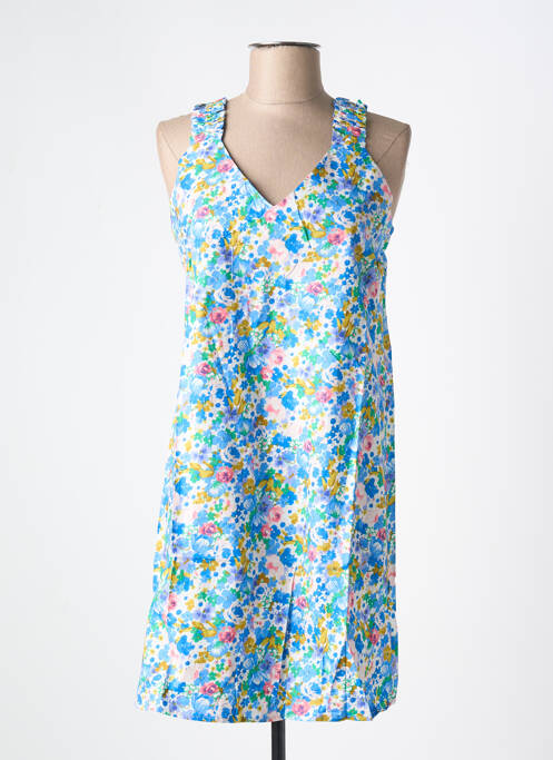 Robe courte bleu C'FLO pour femme