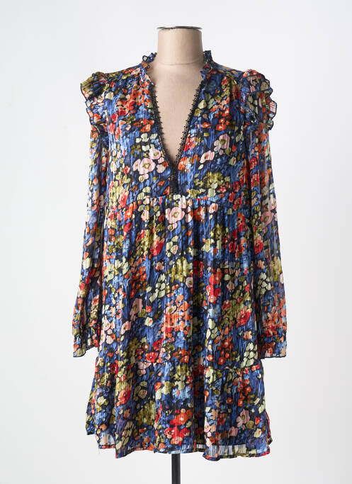 Robe courte bleu KILKY pour femme