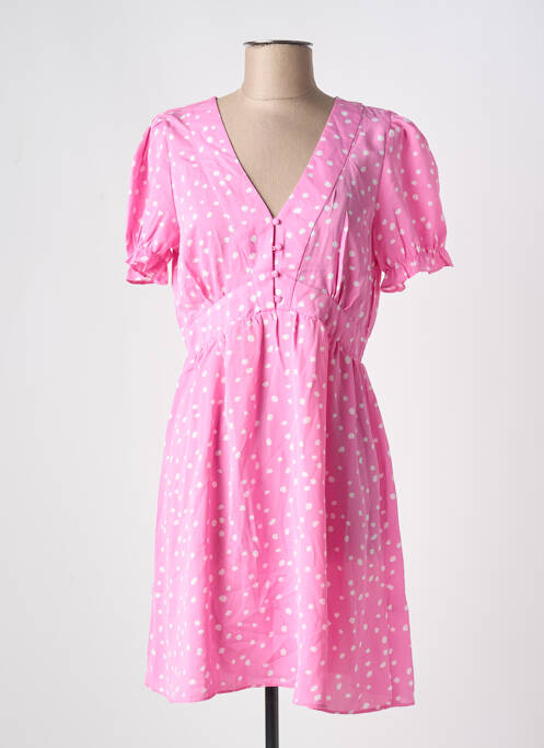 Robe courte rose LILI & LALA pour femme