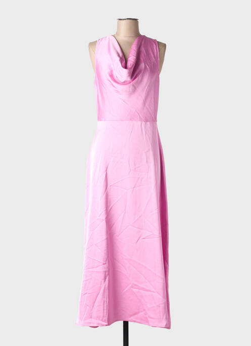 Robe longue rose MARAISLISE pour femme