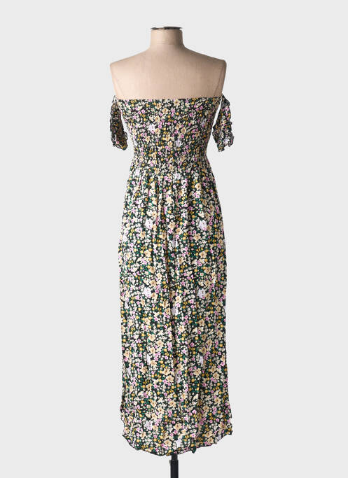 Robe mi-longue noir C'FLO pour femme