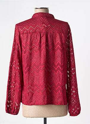 Blouse manches longues manches longues rouge LILI & LALA femme