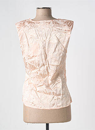 Top imprimé fantaisie sans manche rose MARAISLISE femme