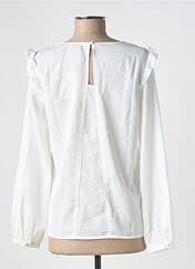 Blouse blanc CERISE BLUE pour femme seconde vue